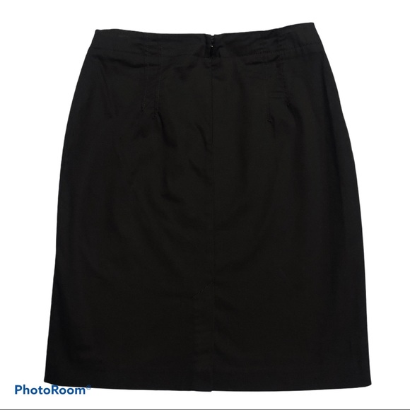 JACOB Cotton Black Mini Skirt 8 - Picture 2 of 2